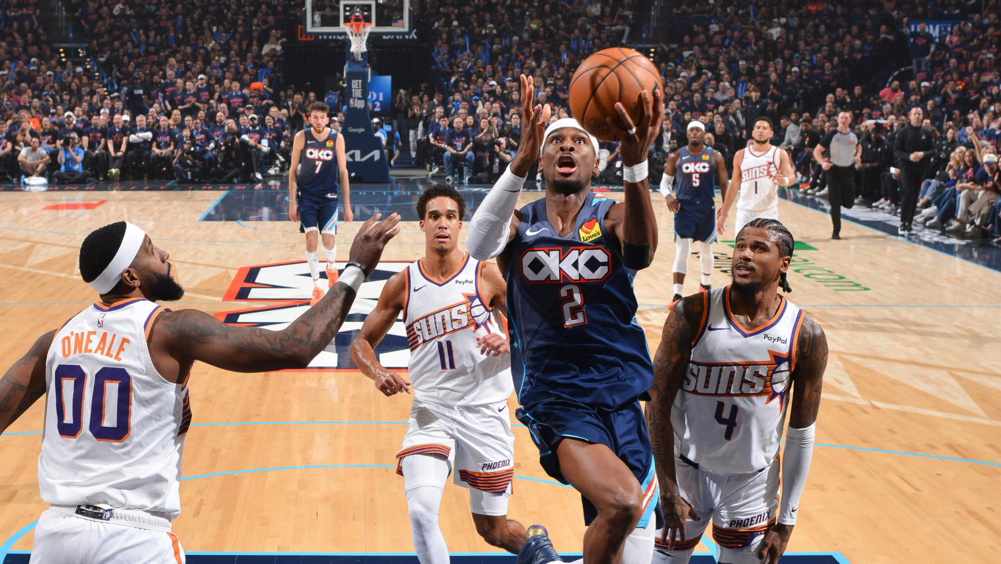 NBA NBA 轉播 NBA 直播 NBA 線上看 NBA LIVE NBA 賽事 雷霆隊 太陽隊 雷霆 太陽 NBA 季後賽