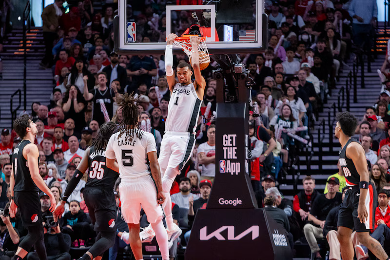 NBA NBA 轉播 NBA 直播 NBA 線上看 NBA LIVE NBA 賽事 馬刺隊 拓荒者隊 馬刺 拓荒者 NBA 季後賽